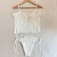 ราคา เซตบิกินี่ 2 ชิ้นสีขาว (25211909912)