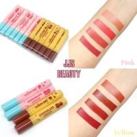 ราคา [SALE] HASAYA GIRL Two-Tone Lipstick Set ลิปสติกทูโทน เนื้อมูส กลบสีริมฝีปากแนบสนิท no.HH1065 (27289197492)
