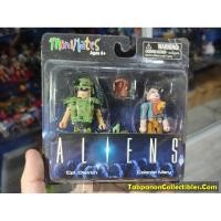 ราคา Minimates Aliens Cpl. Dietrich & Colonist Mary 2-Pack (20086210030)