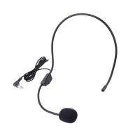 ราคา Head-mounted Headset Microphone Wired 3.5mm Plug Guide Lecture Speech Headset Mic For Teaching Meeting bee ear mic (43858417252)