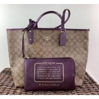 ราคา Coach tote 17นิ้ว กลับด้านใช้ได้2ด้าน+กระเป๋าเล็ก พร้อมส่ง (1705321502)