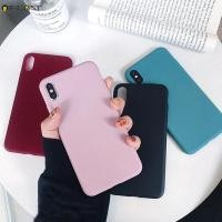ราคา iPhone 7 8 6 6s Plus Phone Case Candy Color Colorful Plain Matte Fresh Simple Cute Solid Color Soft Silicone TPU Case Cover (3948332312)
