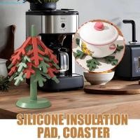 ราคา เซเว่นโฮม3จ ไม้ตีรูปร่างต้นไม้,พร้อมขายึดซิลิโคนตกแต่งเสื่อร้อน,สร้างสรรค์อเนกประสงค์ทนความร้อนที่วางหม้อร้อนพับเก็บได้ชาม (56551726233)