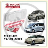 ราคา Toyota Estima 2.4 ACR30 2000-2005 Alphard 2.4 ANH10 2002-2007 Rav4 2.0 ACA21 2000-2005 กรองอากาศ (55650852163)