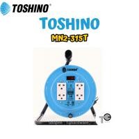 ราคา TOSHINO ล้อเก็บสายไฟ 4 ช่อง 1 สวิตช์ รุ่น MN2-315T-10M MN2-315T-15M (42416092859)
