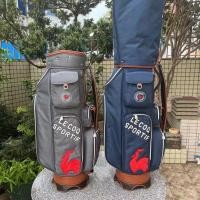 ราคา [Le Coq Sportif] ถุงกอล์ฟผู้ชายผู้หญิงสไตล์เดียวกันกีฬากลางแจ้งกันน้ําน้ําหนักเบาผ้าทนต่อการสึกหรอ QB2550 (43825924247)