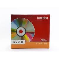 ราคา imation DVD-R 16X 4.7GB 120 Min (Pack1) with jewel Case 10 แผ่น (28386543205)