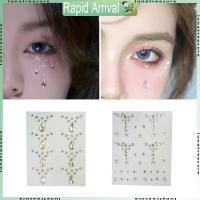 ราคา Lun Face Jewels สติกเกอร์ Self-Adhesive Pearls อายแชโดว์คริสตัล Decals ตกแต่งสําหรับเทศกาลดนตรีและวันหยุด Parti (42424671865)