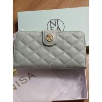 ราคา NISA กระเป๋าสตางค์ใบยาวสีเขียวมิ้นท์ (5751025920)