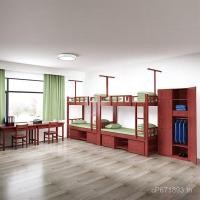 ราคา เตียงสองชั้นมะฮอกกานีไม้เนื้อแข็งโต๊ะคอมพิวเตอร์โต๊ะเก้าอี้บนล่างสองชั้นไม้การเรียนรู้ตั้งแคมป์เครื่องมือสองประตูตู้เครื่องมือหอพักตั้งแคมป์ห้อง 8ซีวี (46151516826)