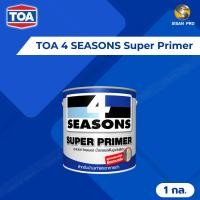 ราคา TOA 4 SEASONS Super Primer ทีโอเอ โฟร์ซีซั่นส์ ซุปเปอร์ ไพรเมอร์ น้ำยารองพื้นปูนทับสีเก่า สูตรน้ำมัน ขนาด 1 กล. (17492054479)