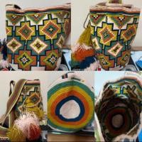 ราคา กระเป๋าวายู Wayuu bag กระเป๋าวายู #กระเป๋าถัก #กระเป๋าสะพายข้าง #handmade ขนาดไซด์Lของแท้% (7838546590)