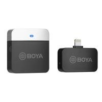 ราคา BOYA BY-M1LV-D 2.4GHz ระบบไมโครโฟนไร้สายเครื่องส่งสัญญาณ + ตัวรับสัญญาณ Mini Recording Mic สําหรับสมาร์ทโฟน iOS แท็บเล็ต Vlog บันทึก Live Stream Video Conference Inter (42259459369)