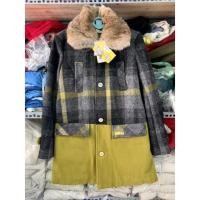 ราคา Dadida เสื้อแจ็คเก็ตเด็กผู้หญิงคอปกขนสัตว์แท้ ไซส์ 150 สินค้า qccc (24990944556)