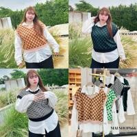 ราคา Plussize เสื้อคนอ้วน มี2ไซร์ Lอก40-46 XLอก48-52 (25563882957)