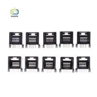 ราคา [maygood] 10 ชิ้น Unshielded RJ11 RJ45 8P8C Network Modular PCB Connector Jacks {TH} (41818322616)