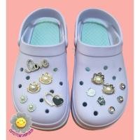 ราคา Shoes Charm Jibbitz Metal crystal jibbitzตุ๊กตาติดรองเท้า พร้อมส่ง ✨สั่ง 5 แถม 1✨ตัวแถมทางร้านสุ่มให้นะคะ (8079277241)