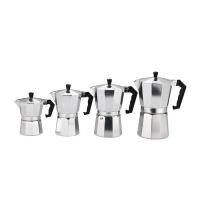 ราคา ส่งฟรี ซื้อ1แถม1 หม้อต้มกาแฟสด อะลูมิเนียม Moka Pot แบบพกพา หม้อต้มกาแฟแบบแรงดัน กาต้มกาแฟสด หม้อต้มกาแฟสด (28030292907)