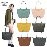 ราคา Longchamp Le Pliage สีเขียว 1899 2605/919 collection กระเป๋าสะพายสุภาพสตรีสไตล์ผู้หญิงกระเป๋าถือไนลอน Tote bag (40222605330)