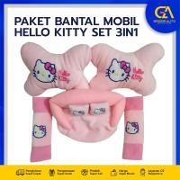 ราคา 3 in 1 Hello Kitty Themed Car Pillow / หมอนรองศีรษะ Hello Kitty สากล (42654698469)