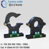 ราคา Hall effect Current transducer QNDBK1-21 DC 30A 50A 100A 200A 300A /DC 5V 10V แยก core Current transformer Hall Current sensor (43724242647)
