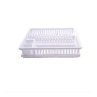 ราคา ที่คว่ำจานพลาสติกG-WARE 266 สีขาว (6665751191)