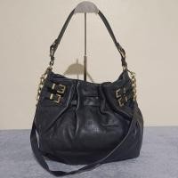 ราคา กระเป๋า MICHAEL KORS กระเป๋าทรงขนมจีบ กระเป๋าสะพายข้าง (มือสอง) สีดำ (22619328267)