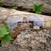 ราคา กรอบแว่นตา แว่นตาวินเทจ กรอบแว่นตาวินเทจ สีทอง มีบาร์ รุ่น BIg Bar เลนส์ใส (รองรับการนำไปตัดเลนส์สายตา) แว่นโบราณ (6094227432)