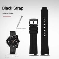 ราคา สายนาฬิกา FKM คุณภาพสูงสําหรับ Hamilton Ventura H245950 ชม.245850 ชม.245510 ชม.245550 สร้อยข้อมือยาง กันน้ํา สายนาฬิกาแบบนุ่ม 20 มม (43523647884)