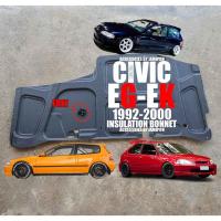 ราคา แผ่นฉนวนกันความร้อนฝากระโปรง HONDA CIVIC EG 1992-1994 / CIVIC EK 1996-2000 ตรงรุ่น 3door/4door (24482431906)