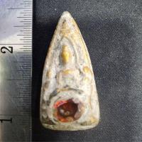 ราคา พระเลี่ยงสองหน้าเนื้อชิน เม็ดพระธาตุ กรุดอยไซ (40604949970)