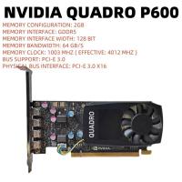 ราคา การ์ดจอ NVIDIA Quadro P600 2GB GDDR5 128BIT PCIe 4x Mini DP (44602019917)