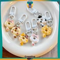 ราคา GANTUNGAN Mini Cat Donut พวงกุญแจสไตล์เกาหลีพวงกุญแจ/เรซิ่นโดนัทแมวพวงกุญแจมัลติฟังก์ชั่พวงกุญแจ Creative Cove C1400 (55650968239)