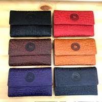 ราคา กระเป๋าสตางค์ผู้หญิงหนังแท้ หนังวัว ลายช้าง กระเป๋าสตางค์ใบสั้น (5543280670)