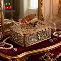 ราคา NICESI ร้องเพลงนกกล่องดนตรี,วินเทจโรแมนติกไขลาน,อัตโนมัตินูนกล่องดนตรีกลหรูหราตกแต่งบ้าน (51701682812)