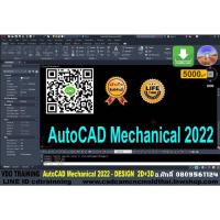 ราคา VDO CADCAM TRAINING AutoCAD Mechanical 2022-DESIGN-2D+3D‐-----------------------------‐---------- (4509458740)