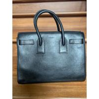 ราคา กระเป๋า แซงโลรอง Saint Laurent Sac De Jour Tote Bag Small 12.5” Black มือสอง งานลุ้นแท้ (11298388273)
