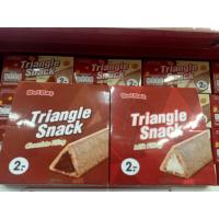 ราคา ไตรแองเกิล สเน็ค วิท ช็อกโกแลต ฟิลลิ่ง (ขนมอบกรอบสอดไส้ครีมรสช็อกโกแลต) 6.5 กรัม*24 ชิ้น ขนม ขนมยกแพค ช็อกโกแลต (15489643847)