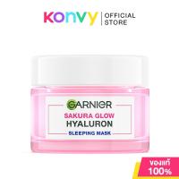 ราคา Garnier Sakura Glow Hyaluron Sleeping Mask Night Cream 50ml ครีมบำรุงผิวหน้า สำหรับกลางคืน. (22440368522)