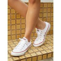 ราคา [Pomelo] รองเท้าผ้าใบ Converse รุ่น All Star Ox Canvas / Converse All Star Ox Canvas Sneakers (28211662217)