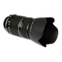 ราคา ET-60II Lens Hood for EF-S 55-250mm f/4-5.6 IS ฮูดเลนส์ Canon 55-250 IS / IS II ทรงกลีบดอกไม้ (17257840171)