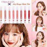 ราคา ของแท้/มีของแถม✅ มีสีใหม่‼️Meilinda Airy ROUGE MATTE TINT เมลินดาแมทท์ทินท์ เนื้อนุ่มติดปากไม่ติดแมส (ลิปทินท์ แมทท์) (8998441471)