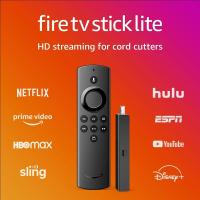 ราคา Amazon Fire TV Stick Lite, free and live TV Alexa Voice Remote Lite smart home control HD streaming Authentic USA Import (19767692717)