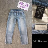 ราคา กางเกงยีนส์ Calvin Klein แท้ size 25 ขาห้าส่วน (733982037)