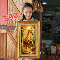 ราคา กรอบรูปม้ามงคล30x60cmของขวัญขึ้นบ้านใหม่เปิดร้านใหม่เลื่อนตำแหน่งงาน (43604958945)