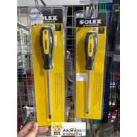 ราคา ไขควง Y CRV SOLEX ปลายแบน ปลายแฉก ขนาด 6" (14732593552)