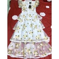 ราคา เดรสยาวงานป้าย เดรสขนมชั้น (4646079528)