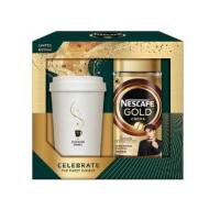 ราคา Nescafe Gold Crema Coffee Gift Set 200 g (22086784266)