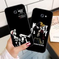 ราคา เคสโทรศัพท์มือถือ ซิลิโคนนุ่ม ลายวันพีซ สีดํา สําหรับ Samsung Galaxy A3 A5 A7 2016 2017 (23865574251)