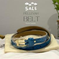 ราคา เข็มขัดหนังงู Pellevah (25154017966)